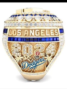 Dodgers World Series Baseball Champions 2024 Ohtani Championship Ring